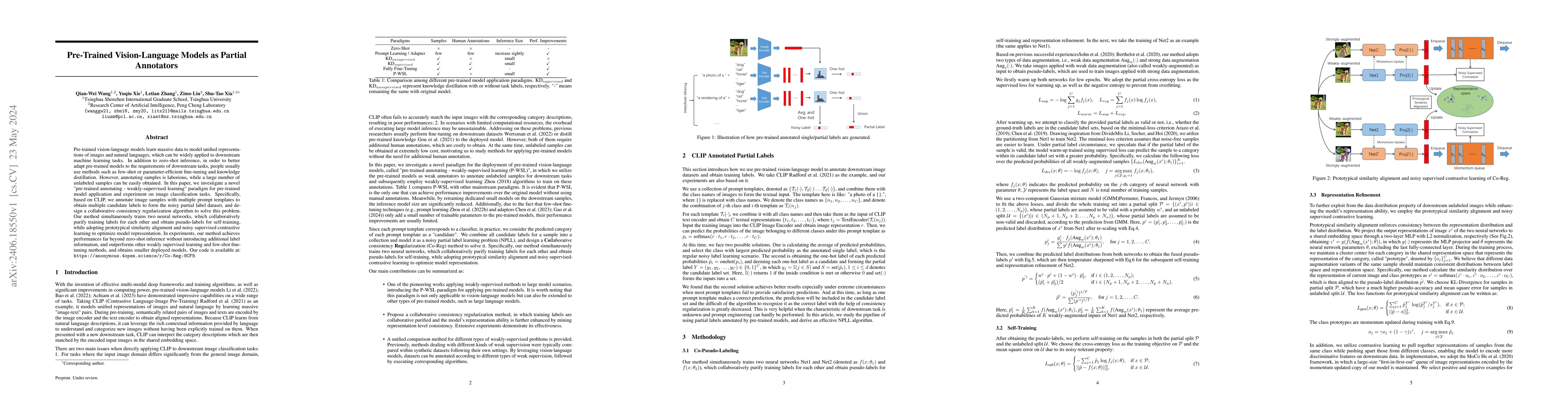 Thumbnail for Pre-Trained Vision-Language Models as Partial Annotators