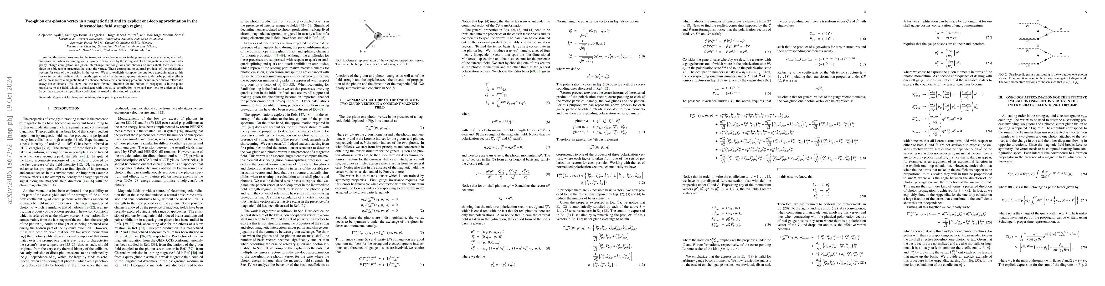 Thumbnail for Two-gluon one-photon vertex in a magnetic field and its explicit
  one-loop approximation in the intermediate field strength regime