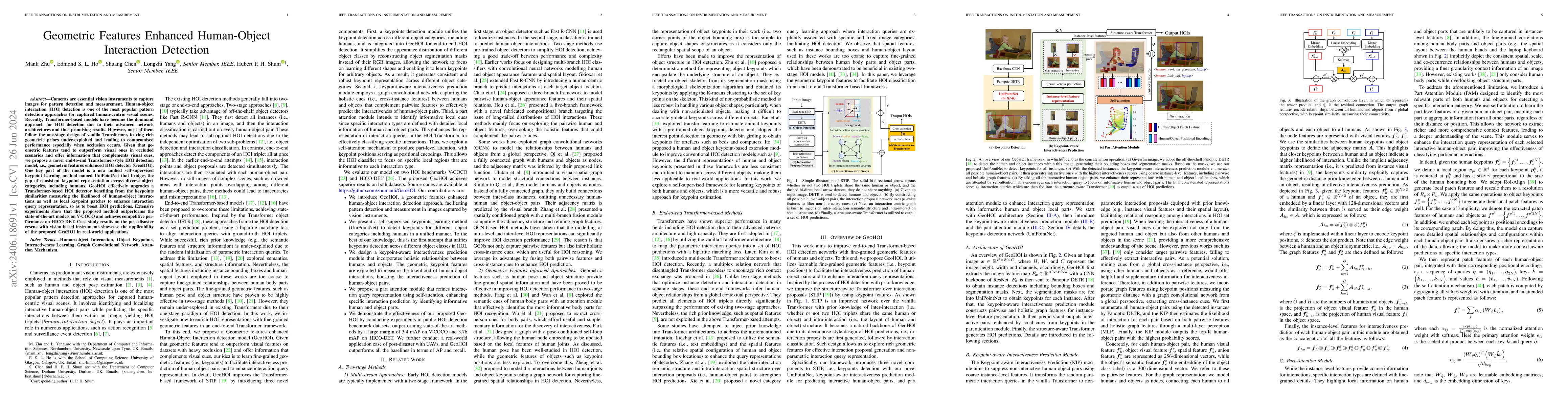 Thumbnail for Geometric Features Enhanced Human-Object Interaction Detection