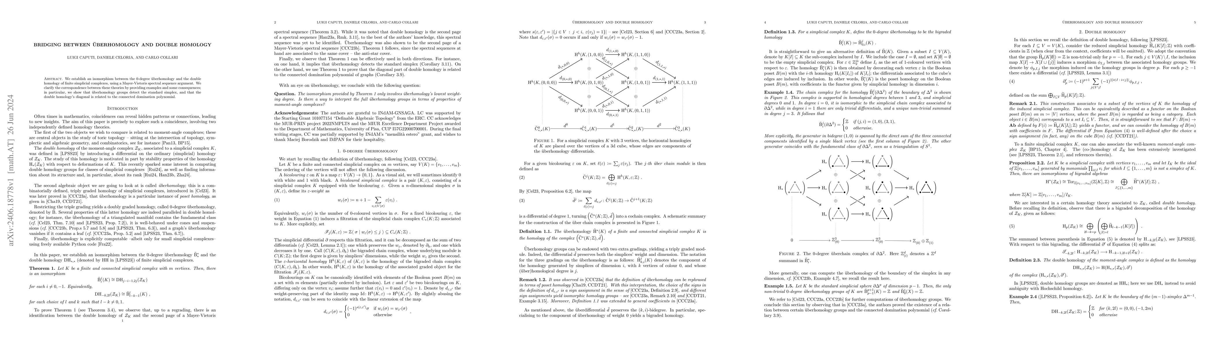 Thumbnail for Bridging between \"uberhomology and double homology