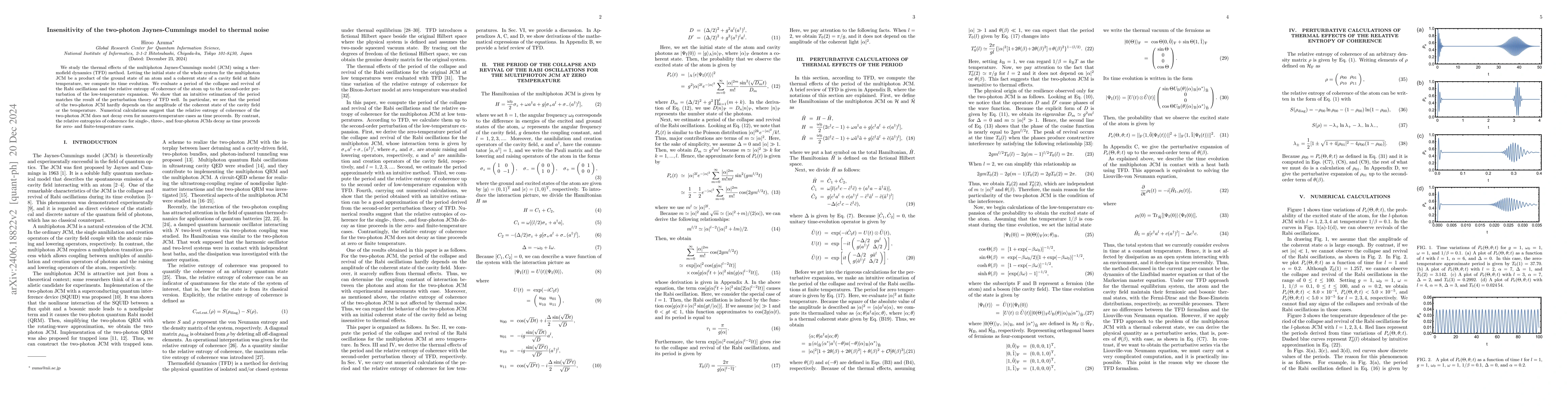 Thumbnail for Insensitivity of the two-photon Jaynes-Cummings model to thermal noise