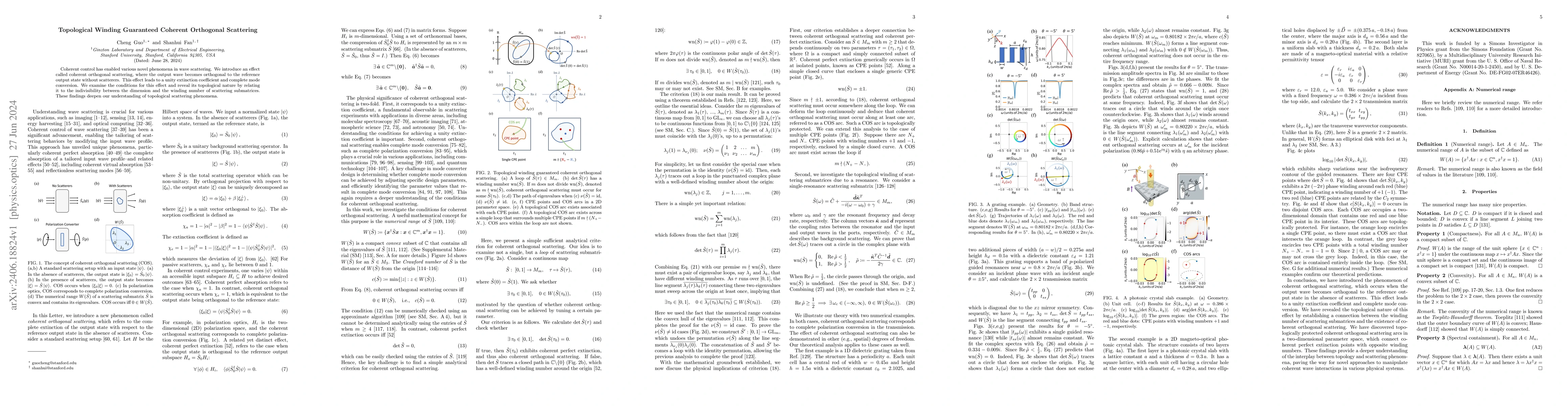 Thumbnail for Topological winding guaranteed coherent orthogonal scattering