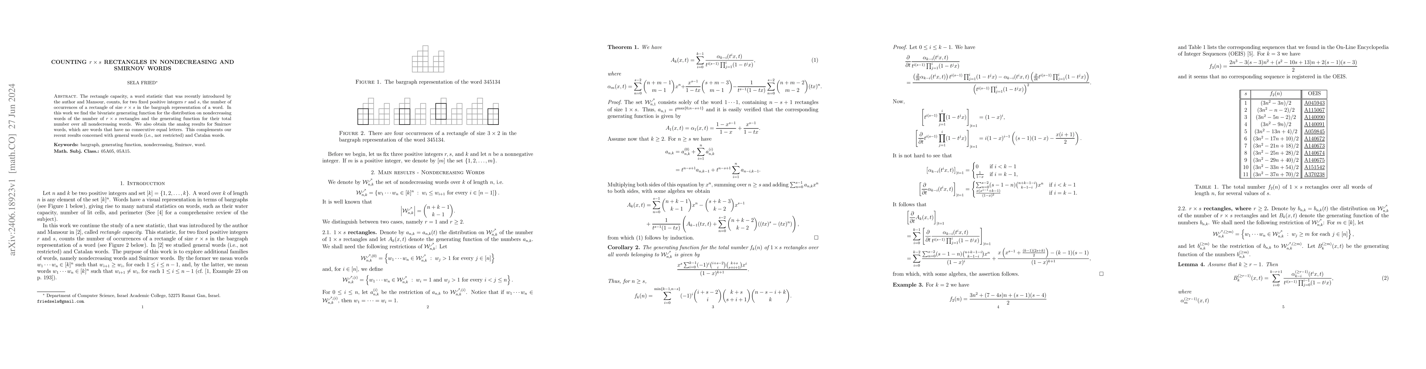 Thumbnail for Counting $r\times s$ rectangles in nondecreasing and Smirnov words