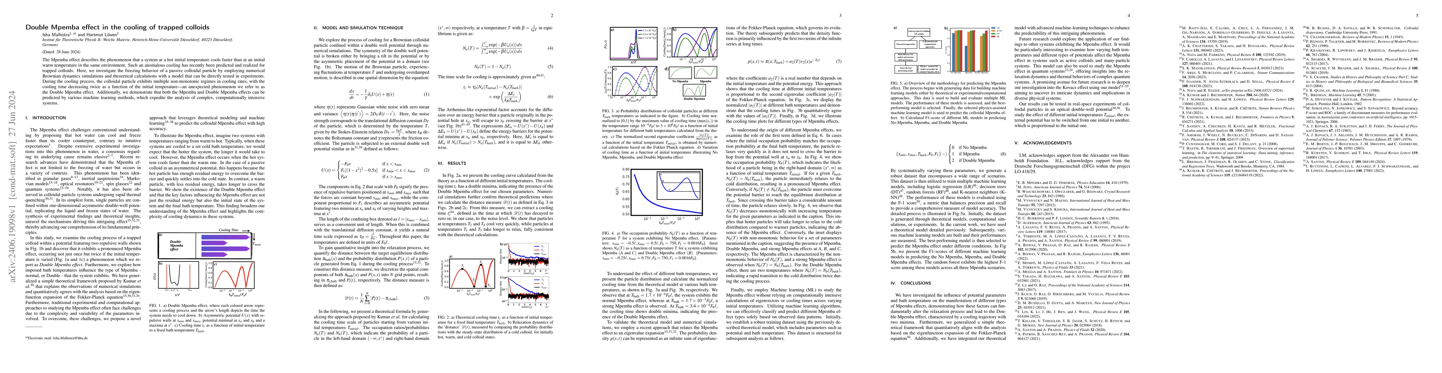 Thumbnail for Double Mpemba effect in the cooling of trapped colloids
