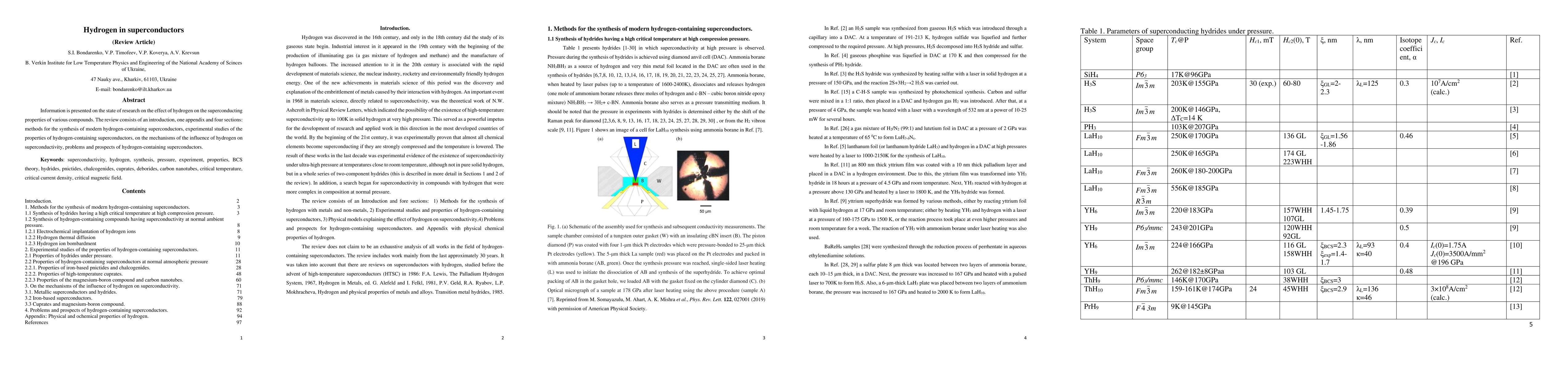 Thumbnail for Hydrogen in superconductors