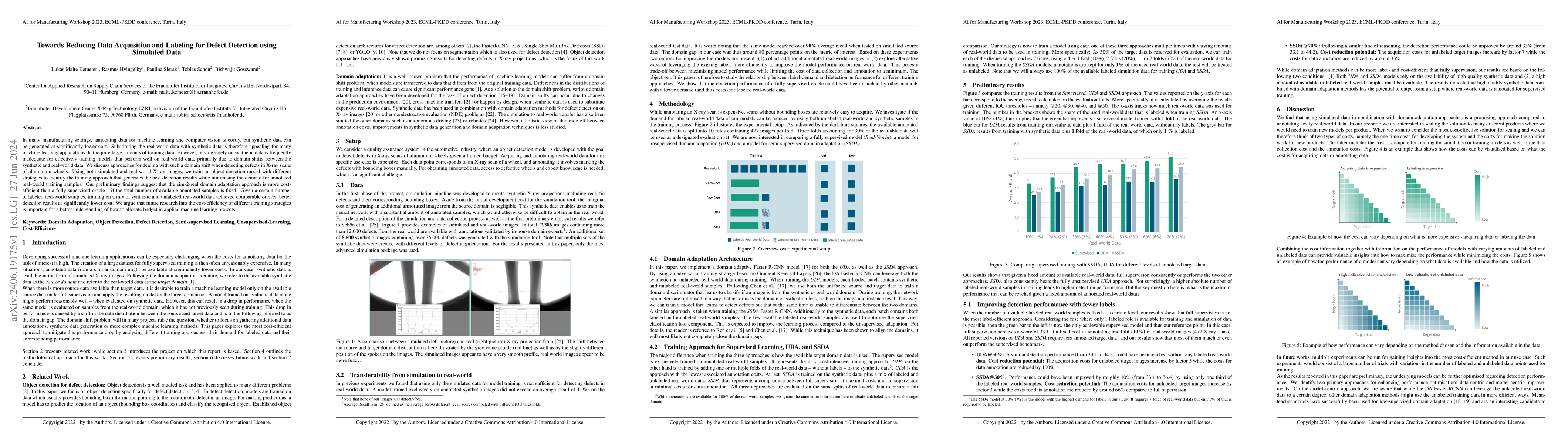 Thumbnail for Towards Reducing Data Acquisition and Labeling for Defect Detection
  using Simulated Data