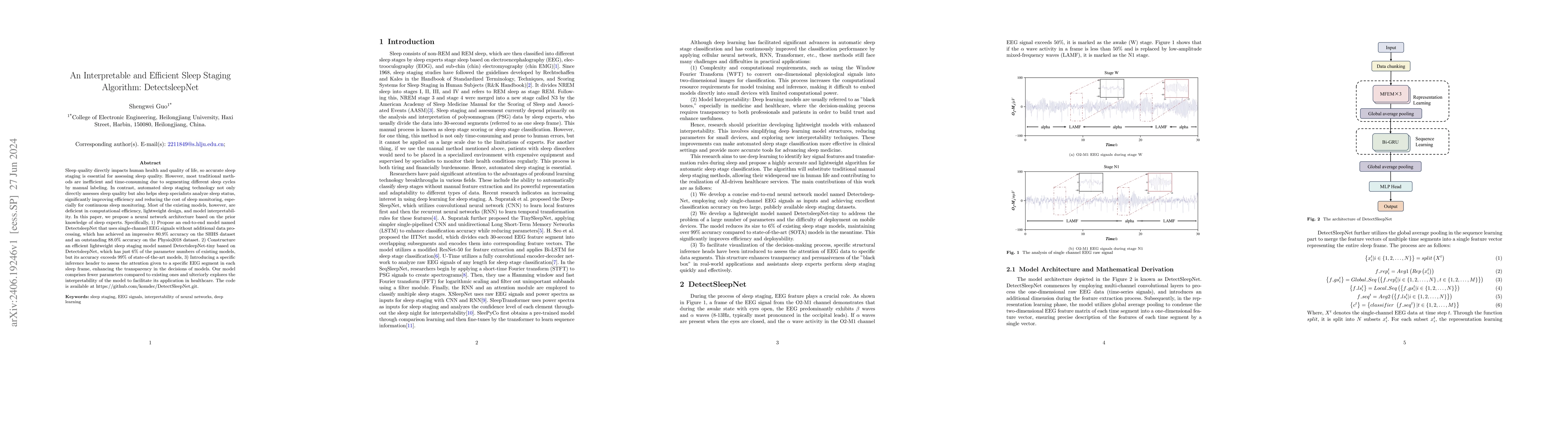 Thumbnail for An Interpretable and Efficient Sleep Staging Algorithm: DetectsleepNet