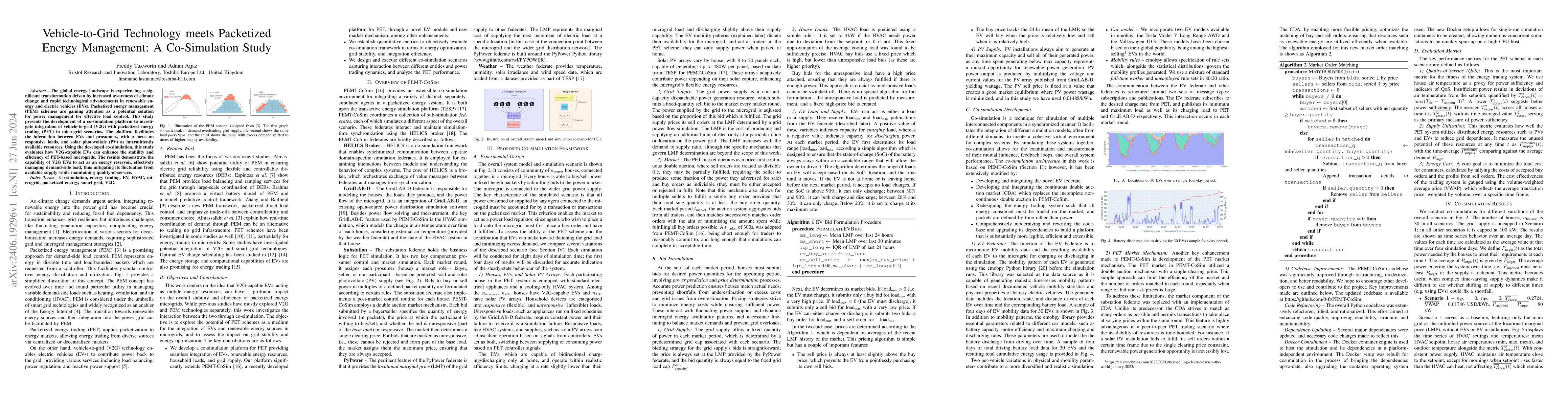 Thumbnail for Vehicle-to-Grid Technology meets Packetized Energy Management: A
  Co-Simulation Study