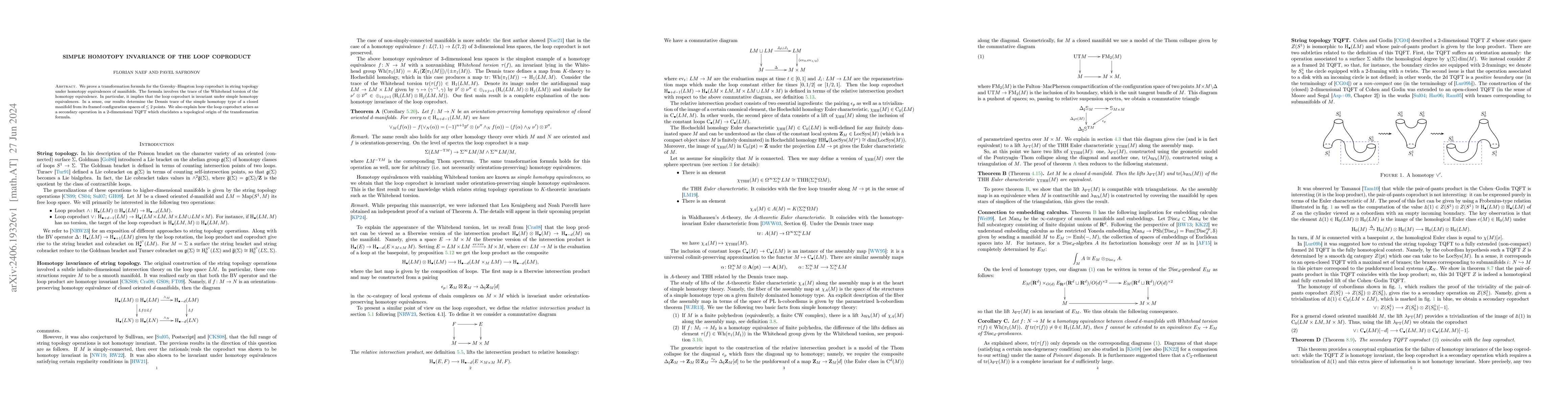 Thumbnail for Simple homotopy invariance of the loop coproduct