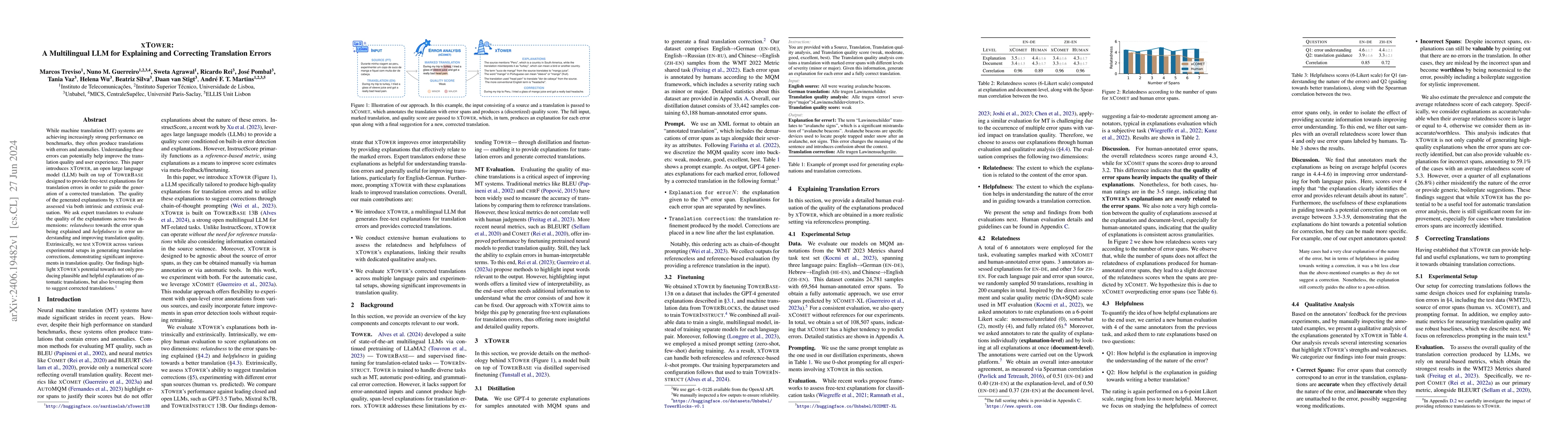 Thumbnail for xTower: A Multilingual LLM for Explaining and Correcting Translation
  Errors