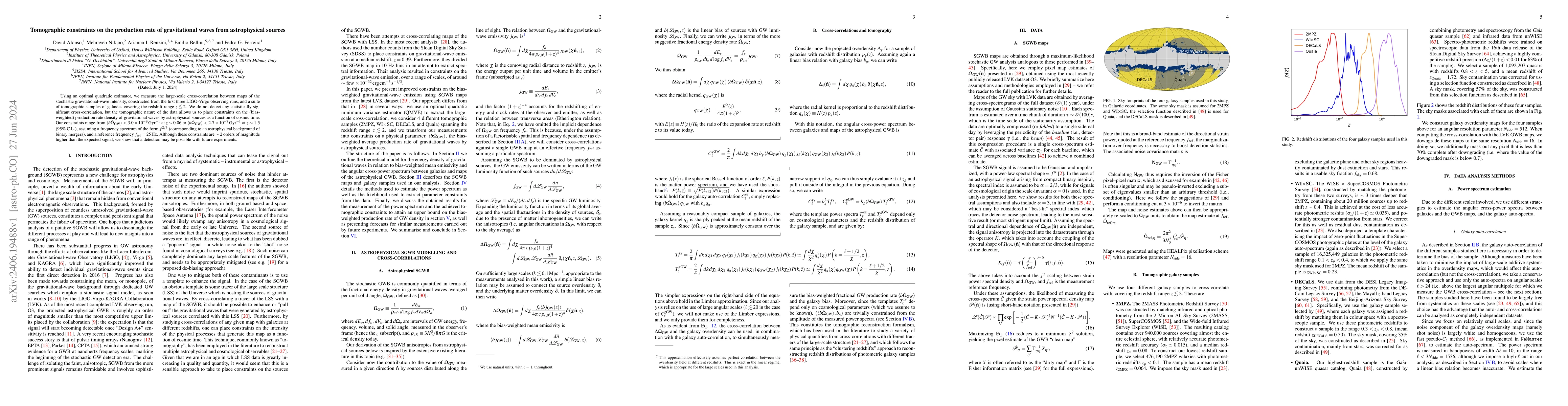 Thumbnail for Tomographic constraints on the production rate of gravitational waves
  from astrophysical sources
