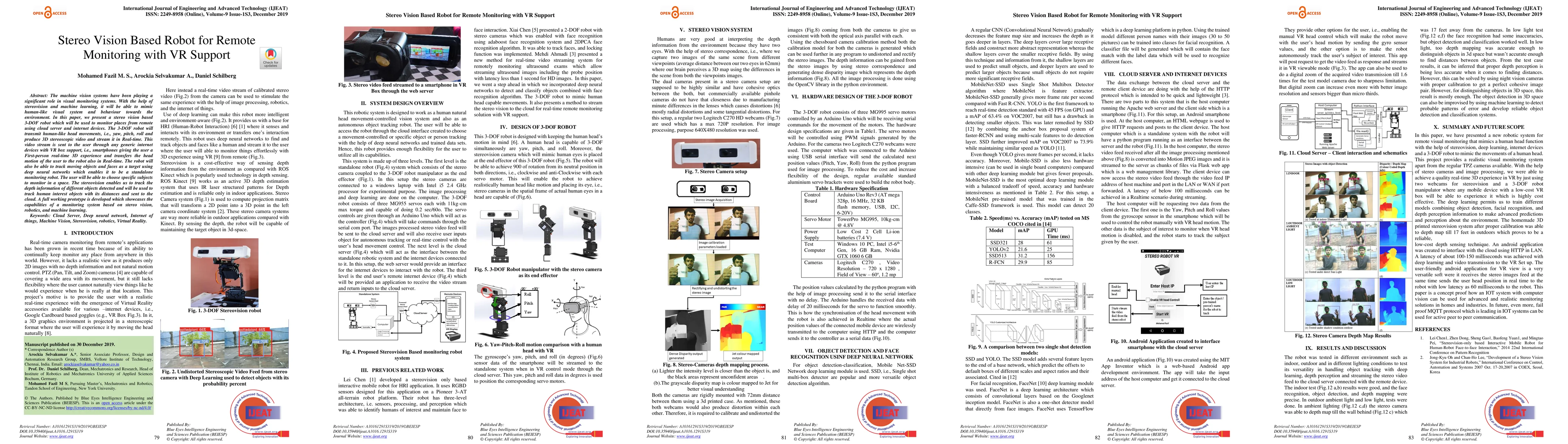 Thumbnail for Stereo Vision Based Robot for Remote Monitoring with VR Support