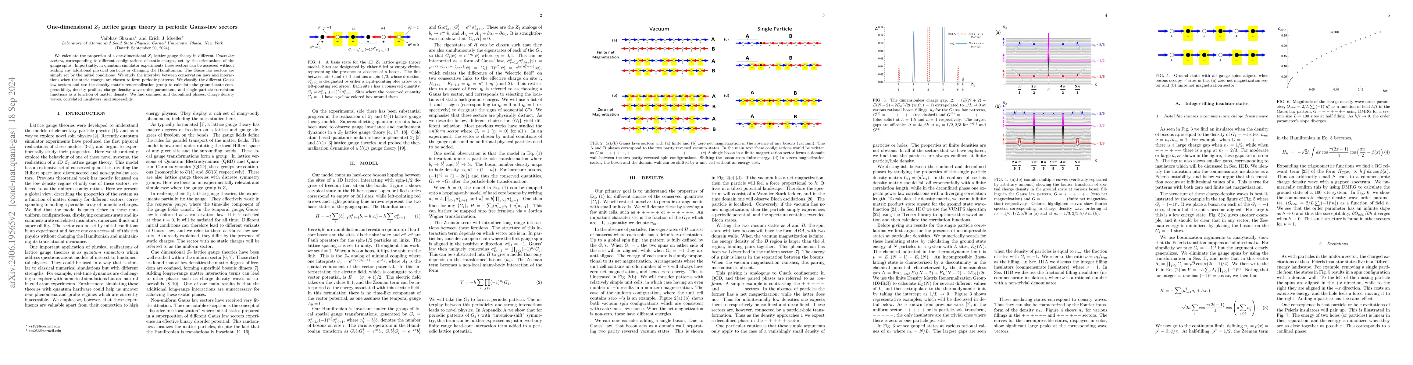 Thumbnail for 1D $Z_2$ lattice gauge theory in periodic Gauss law sectors