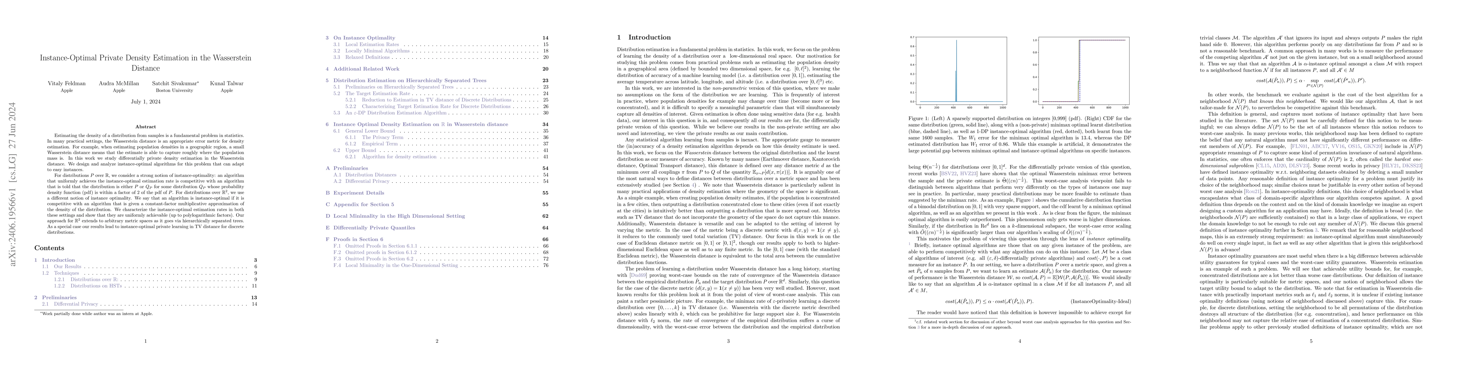 Thumbnail for Instance-Optimal Private Density Estimation in the Wasserstein Distance