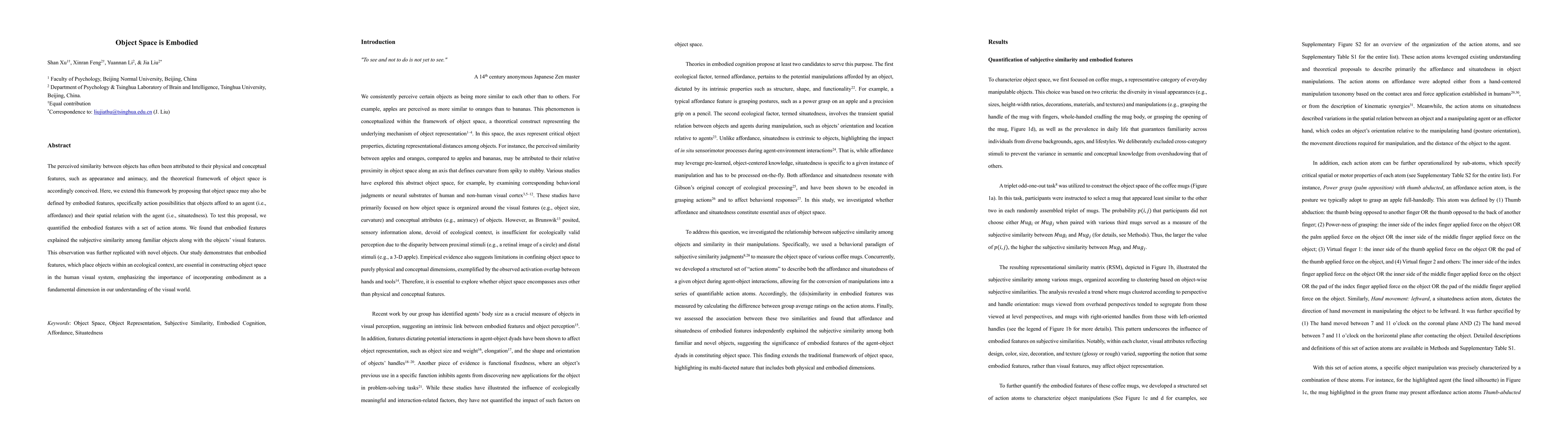 Thumbnail for Object Space is Embodied
