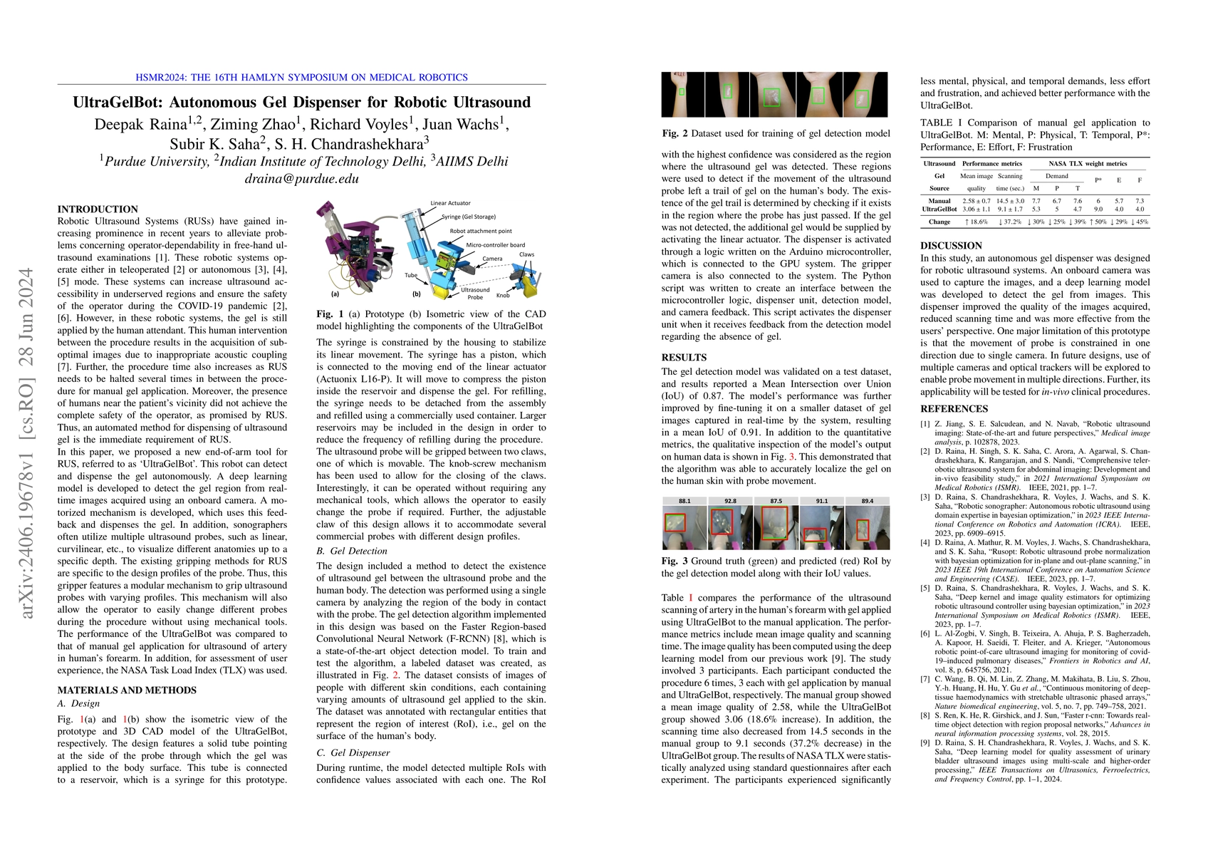 Thumbnail for UltraGelBot: Autonomous Gel Dispenser for Robotic Ultrasound