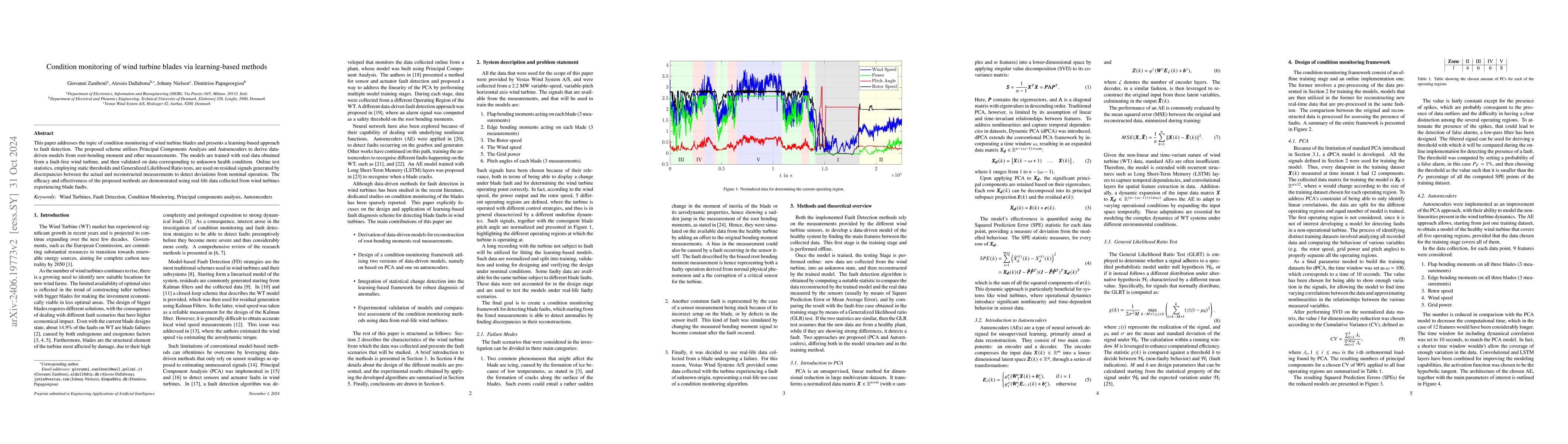 Thumbnail for Condition monitoring of wind turbine blades via learning-based methods
