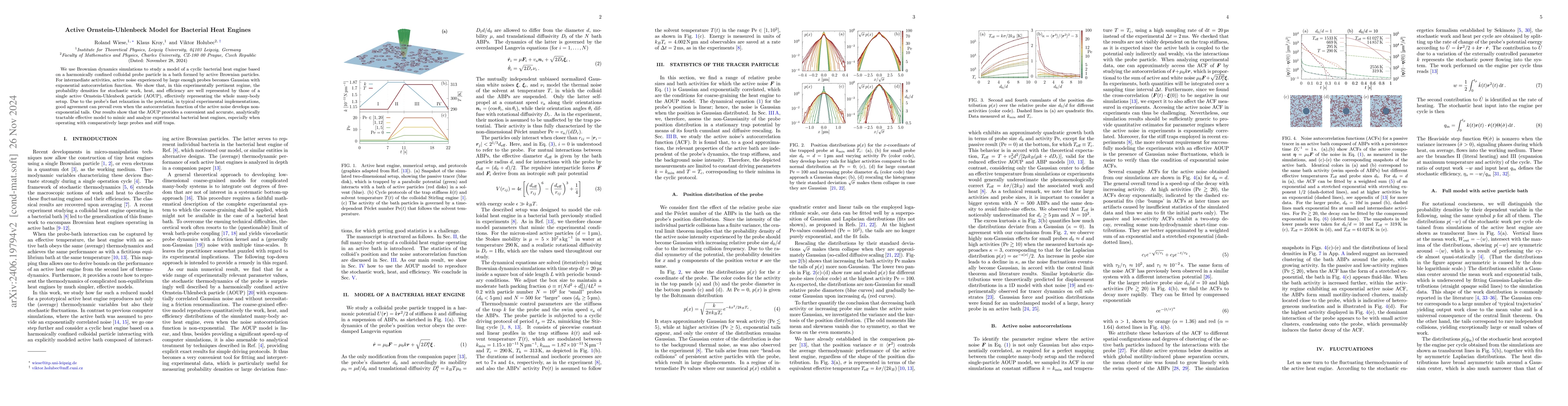 Thumbnail for Active Ornstein-Uhlenbeck Model for Bacterial Heat Engines