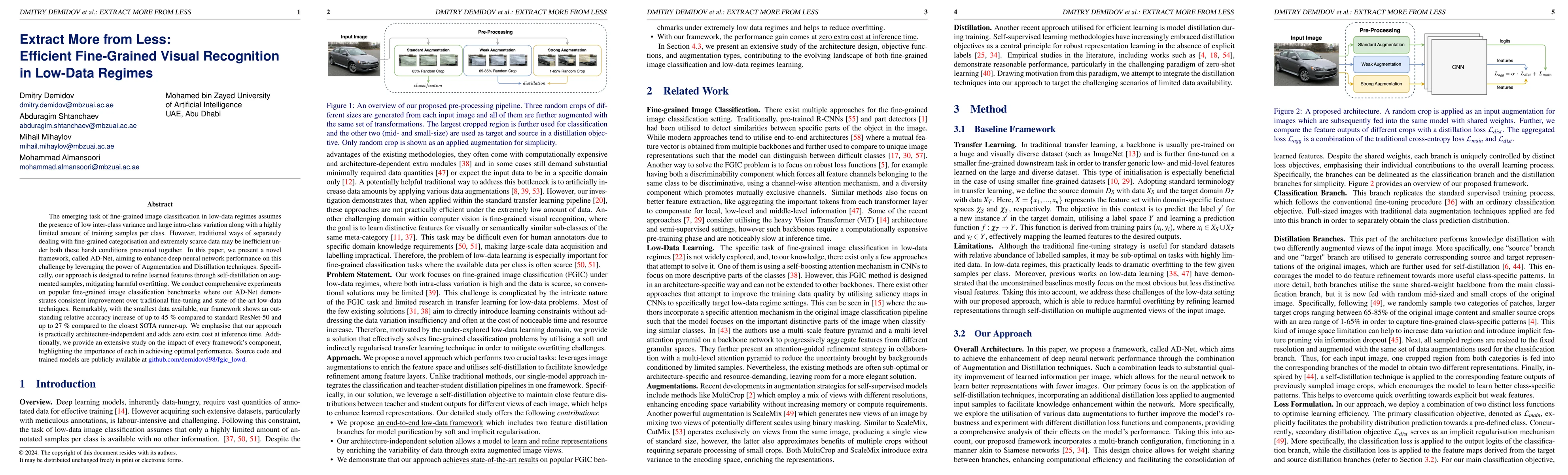Thumbnail for Extract More from Less: Efficient Fine-Grained Visual Recognition in
  Low-Data Regimes