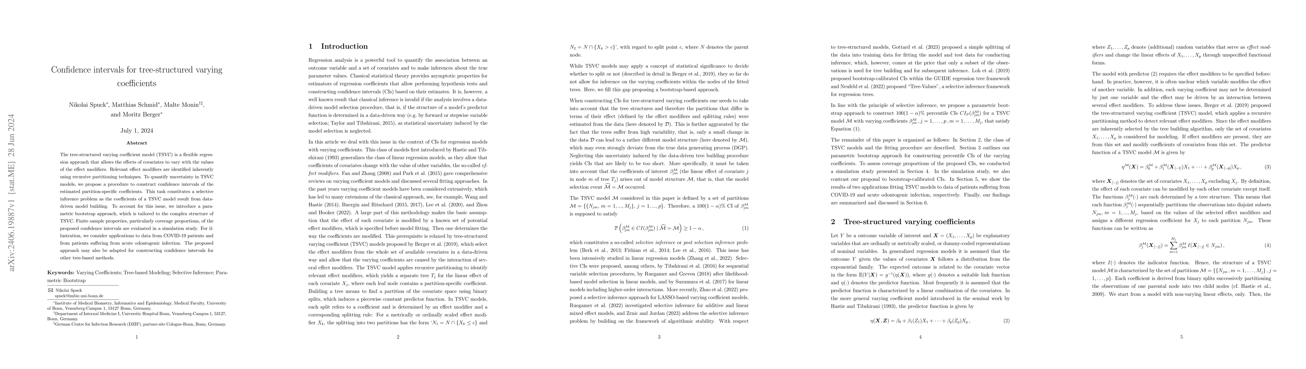 Thumbnail for Confidence intervals for tree-structured varying coefficients