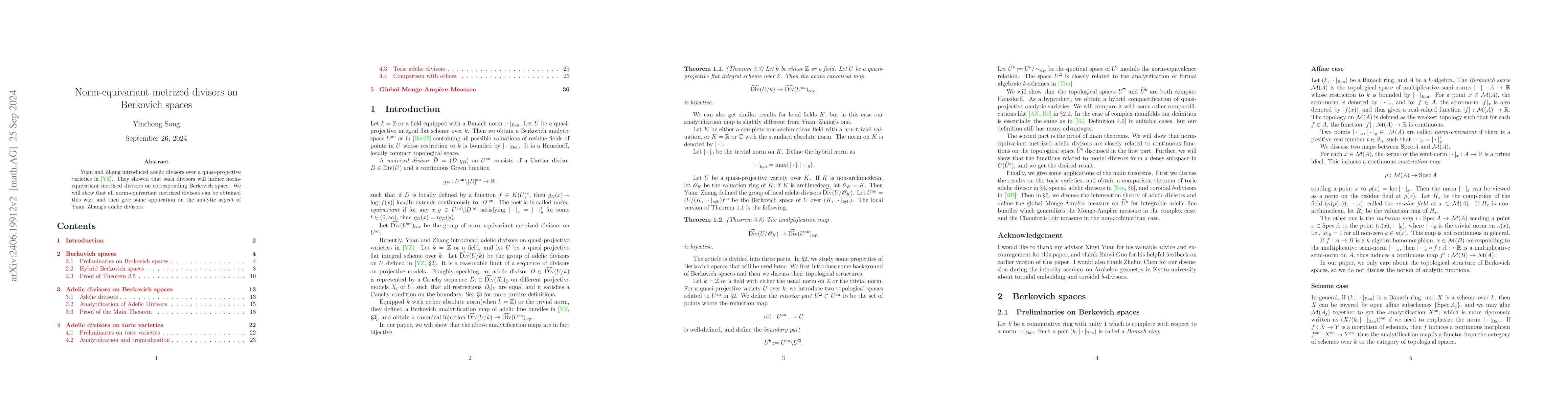 Thumbnail for Norm-equivariant continuous metrics are adelic