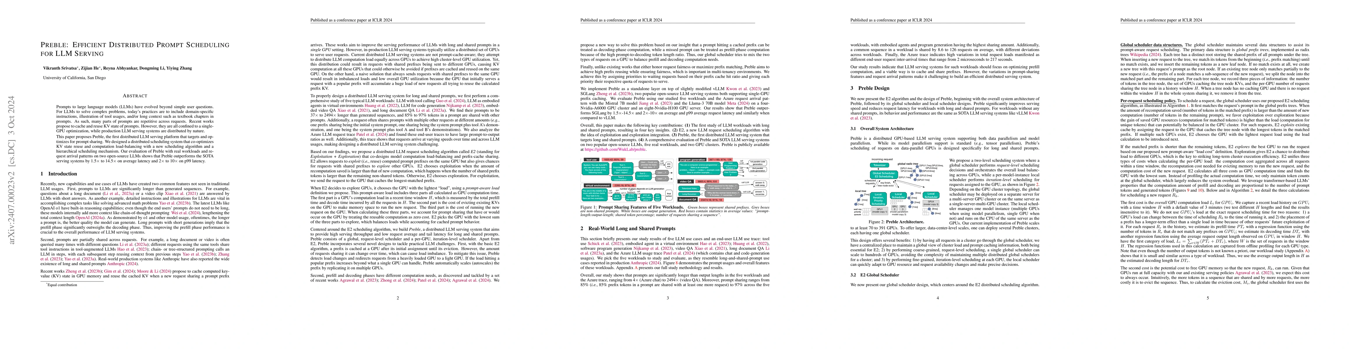 Thumbnail for Preble: Efficient Distributed Prompt Scheduling for LLM Serving