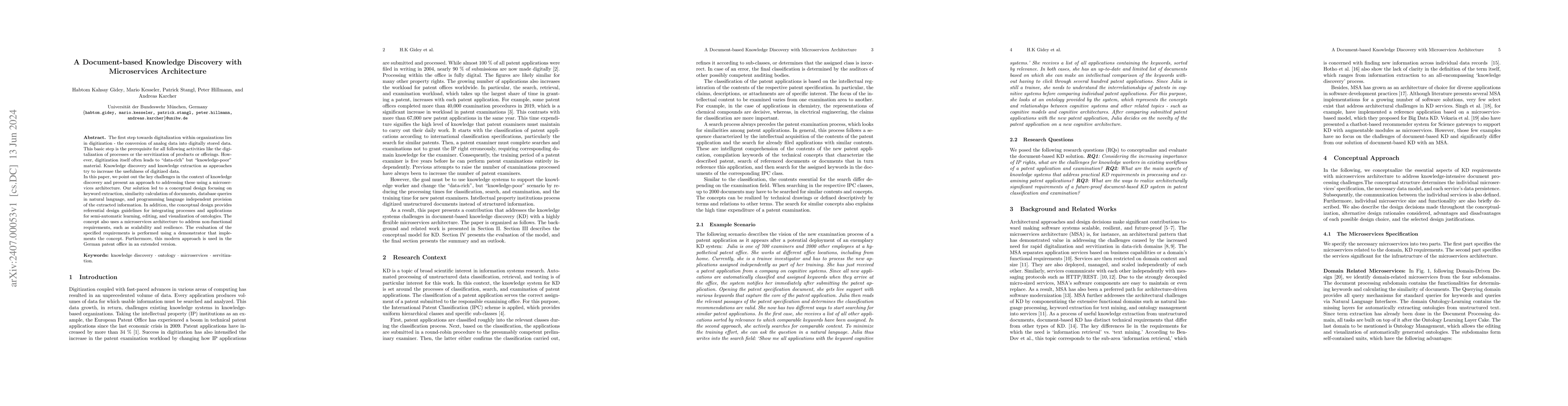 Thumbnail for A Document-based Knowledge Discovery with Microservices Architecture