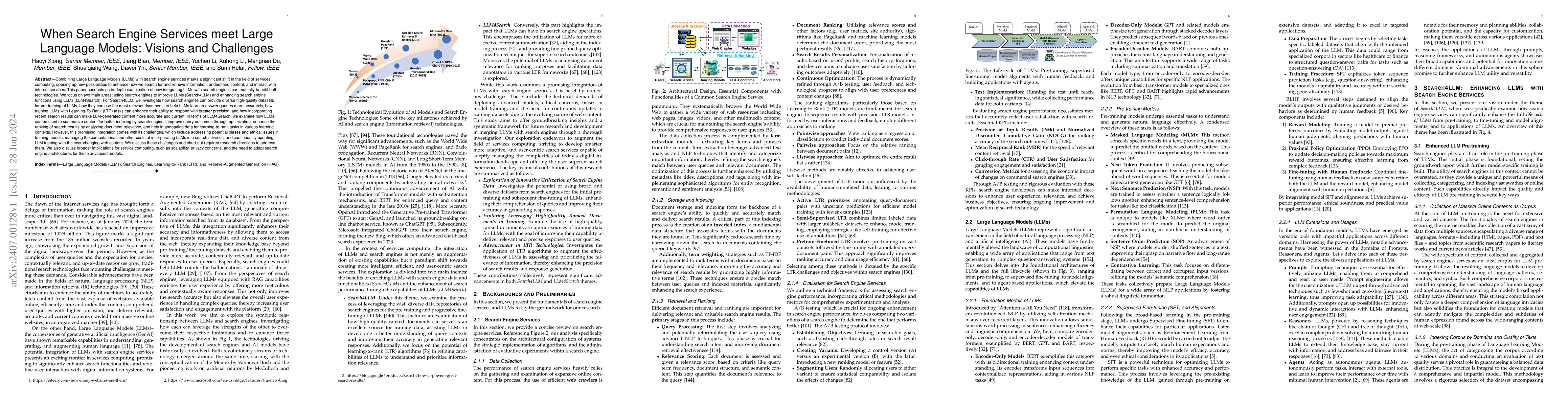 Thumbnail for When Search Engine Services meet Large Language Models: Visions and
  Challenges