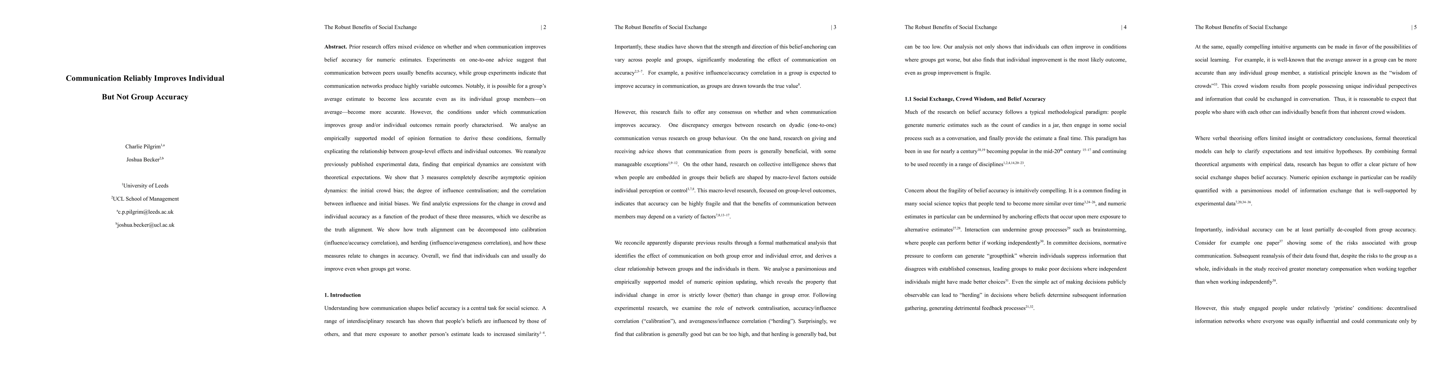 Thumbnail for Communication Reliably Improves Individual But Not Group Accuracy