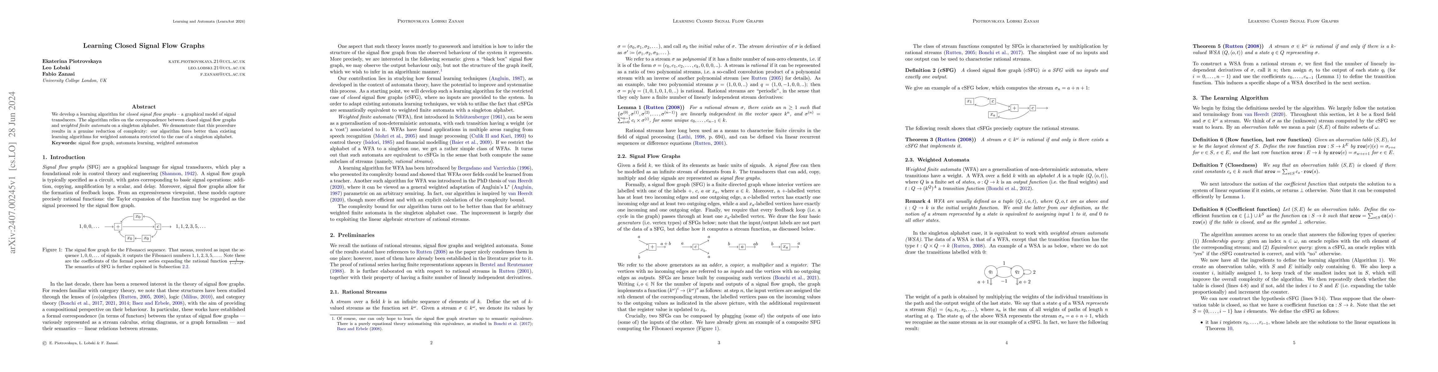 Thumbnail for Learning Closed Signal Flow Graphs