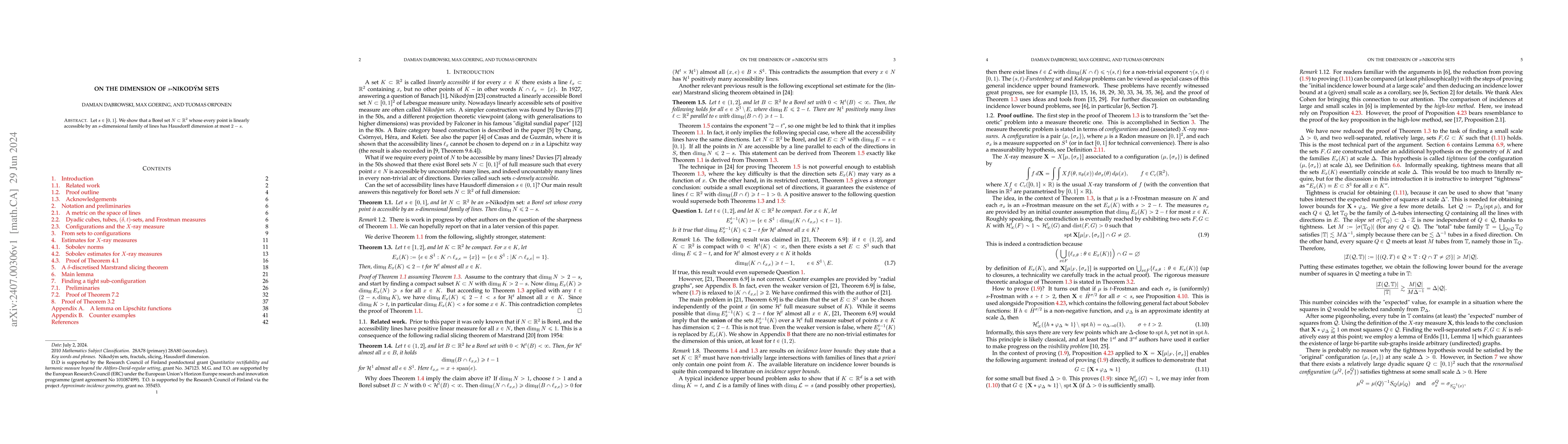 Thumbnail for On the dimension of $s$-Nikod\'ym sets