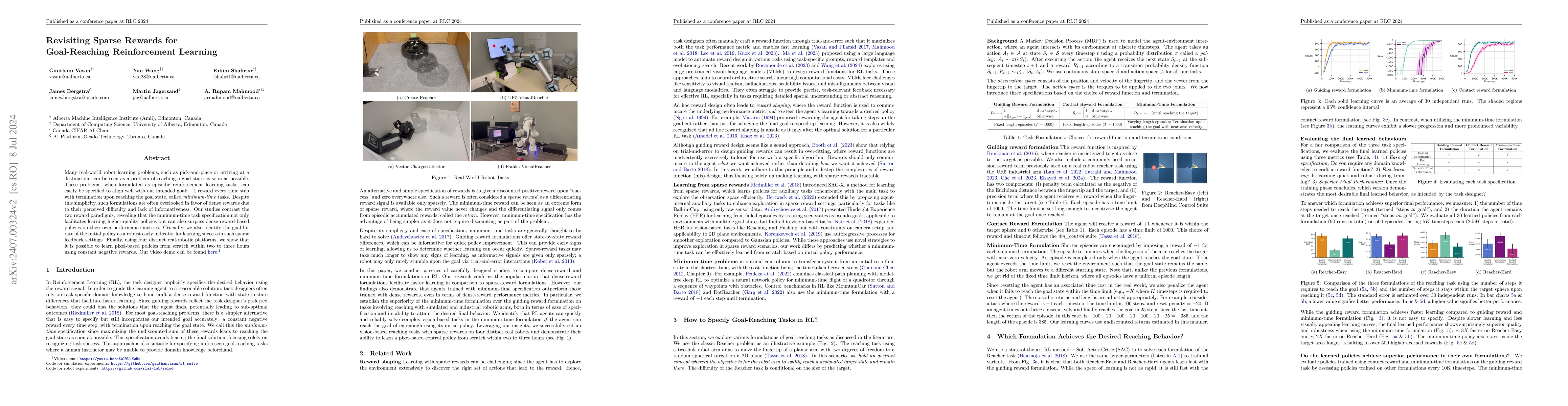 Thumbnail for Revisiting Sparse Rewards for Goal-Reaching Reinforcement Learning