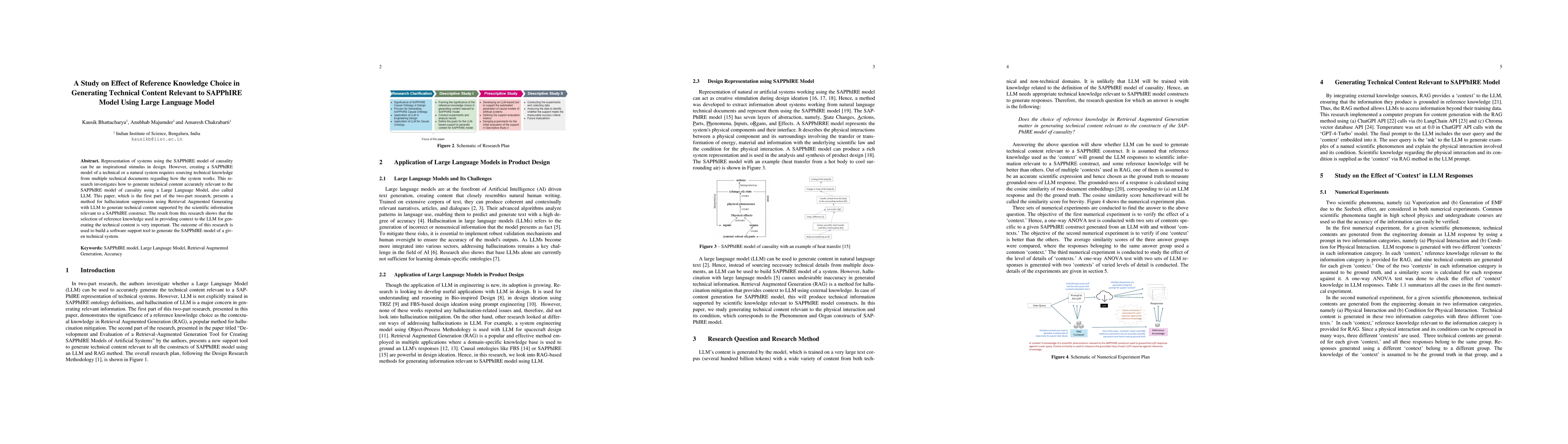 Thumbnail for A Study on Effect of Reference Knowledge Choice in Generating Technical
  Content Relevant to SAPPhIRE Model Using Large Language Model