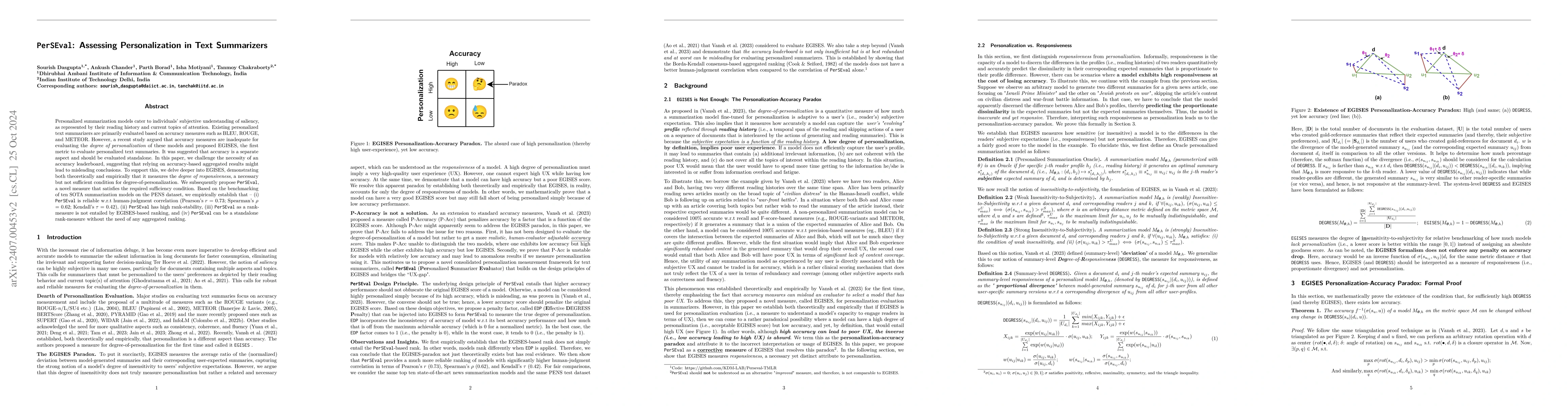 Thumbnail for PerSEval: Assessing Personalization in Text Summarizers