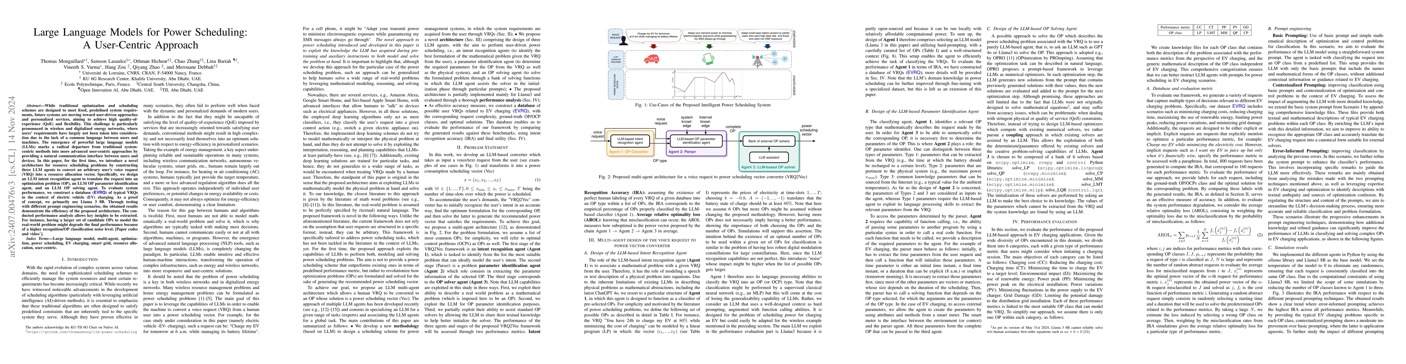 Thumbnail for Large Language Models for Power Scheduling: A User-Centric Approach