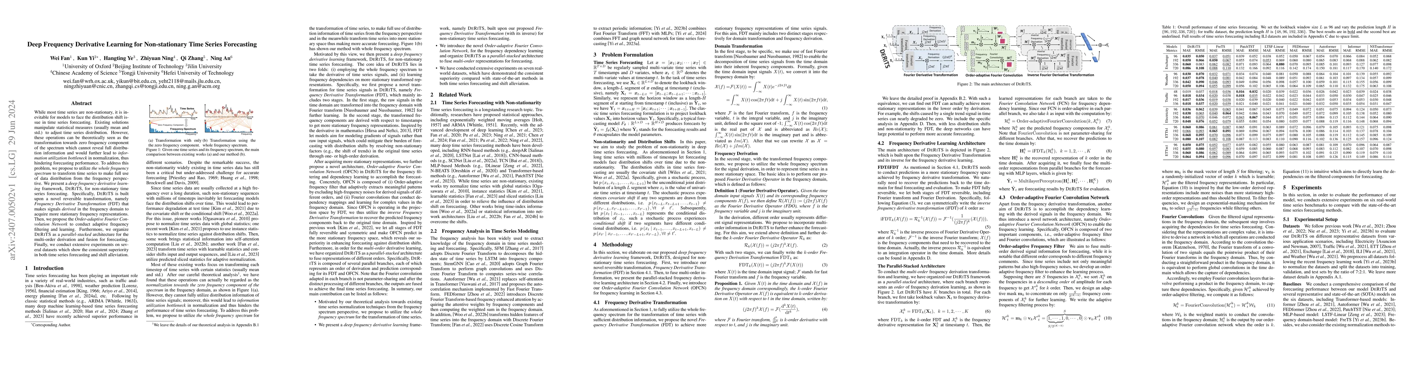 Thumbnail for Deep Frequency Derivative Learning for Non-stationary Time Series
  Forecasting