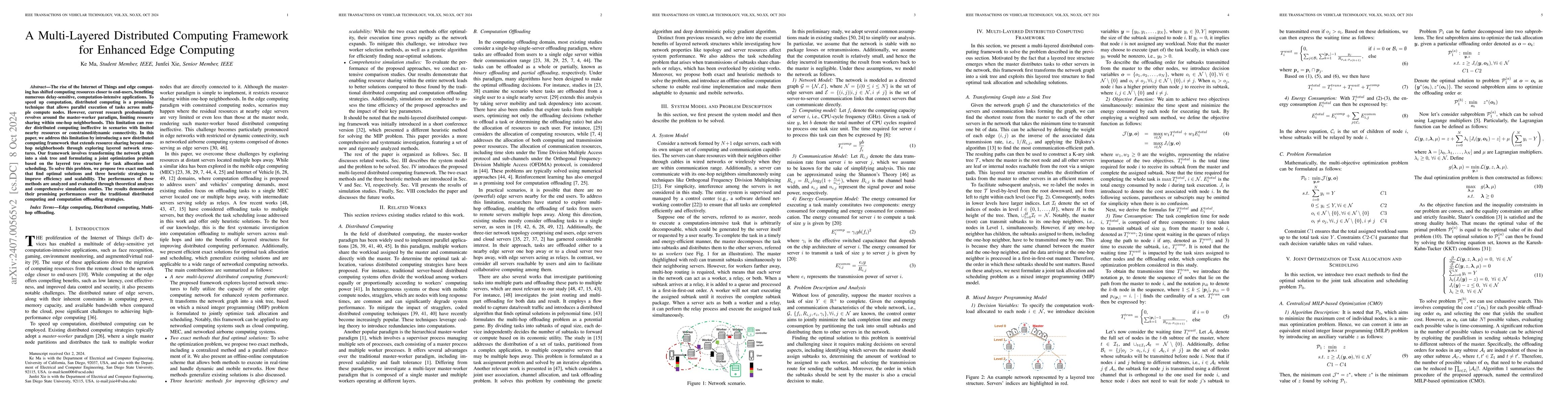 Thumbnail for Joint Task Allocation and Scheduling for Multi-Hop Distributed Computing