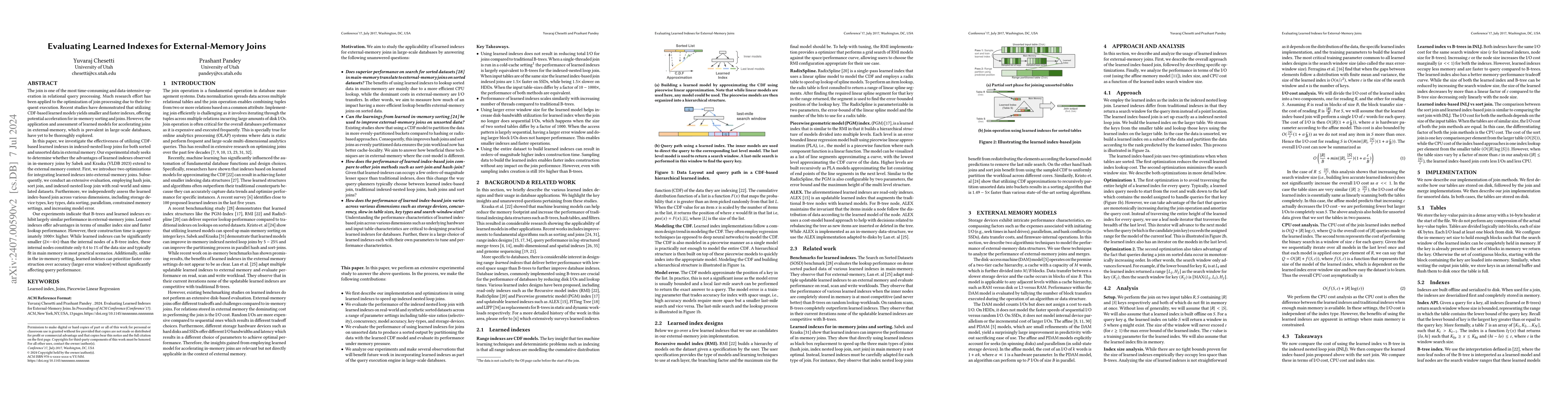 Thumbnail for Evaluating Learned Indexes for External-Memory Joins