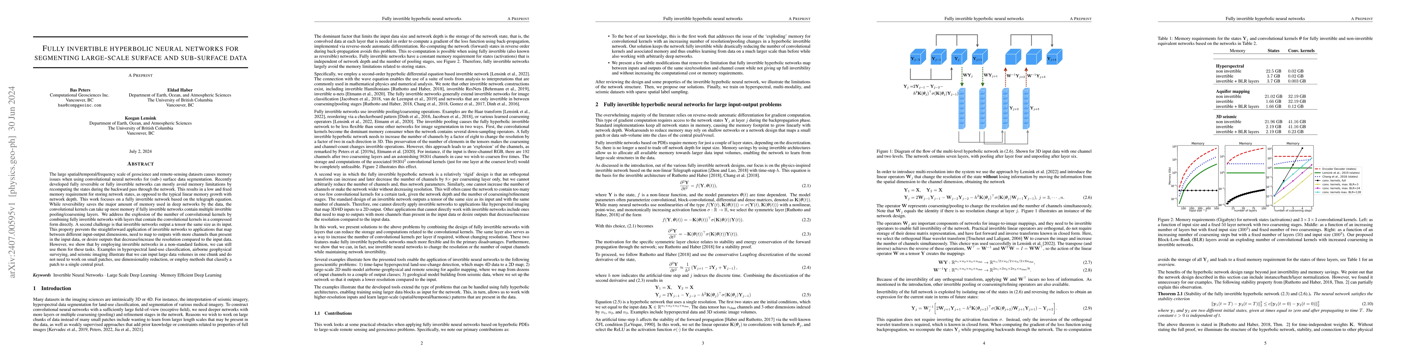 Thumbnail for Fully invertible hyperbolic neural networks for segmenting large-scale
  surface and sub-surface data