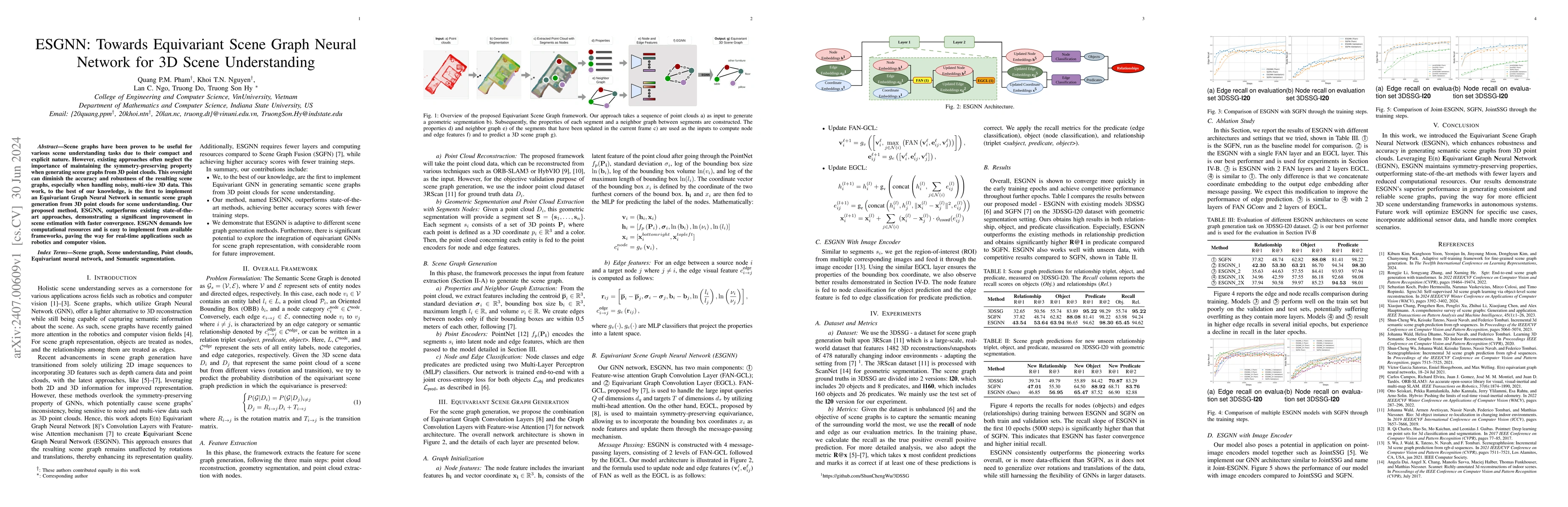 Thumbnail for ESGNN: Towards Equivariant Scene Graph Neural Network for 3D Scene
  Understanding