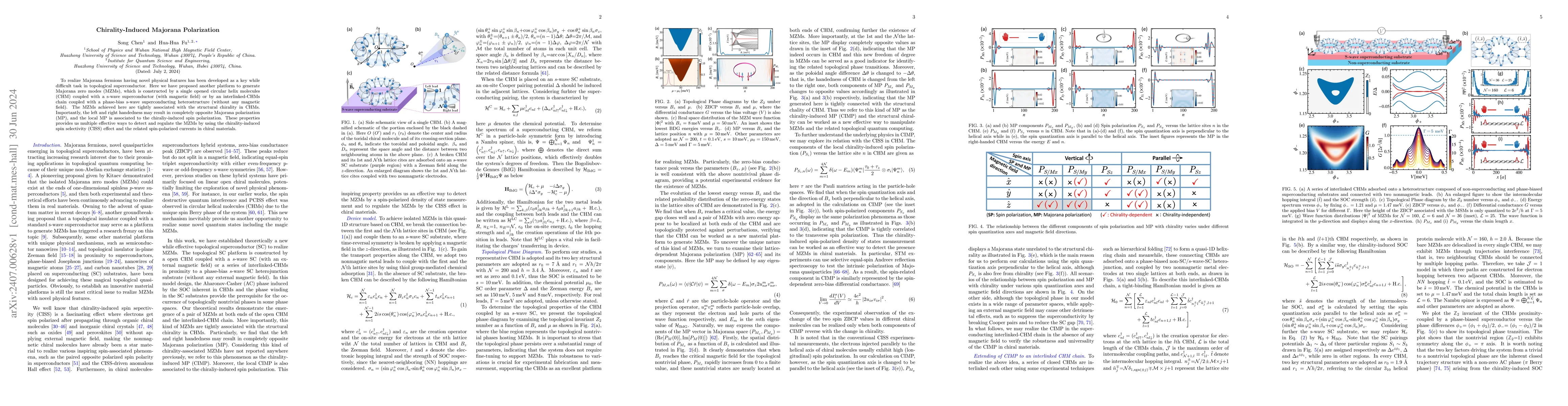 Thumbnail for Chirality-Induced Majorana Polarization