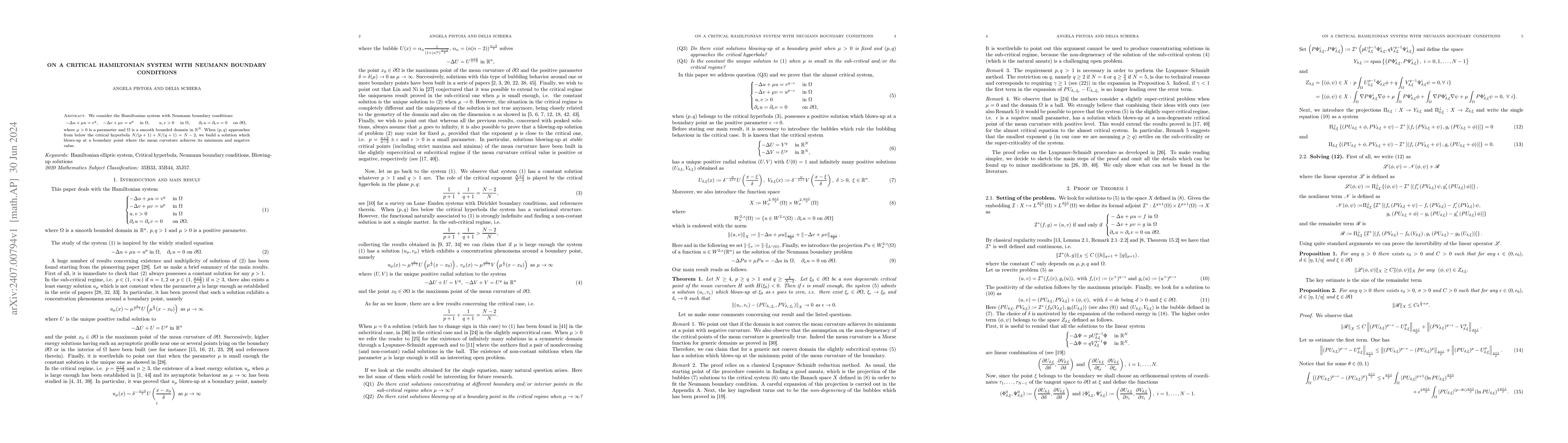 Thumbnail for On a critical Hamiltonian system with Neumann boundary conditions