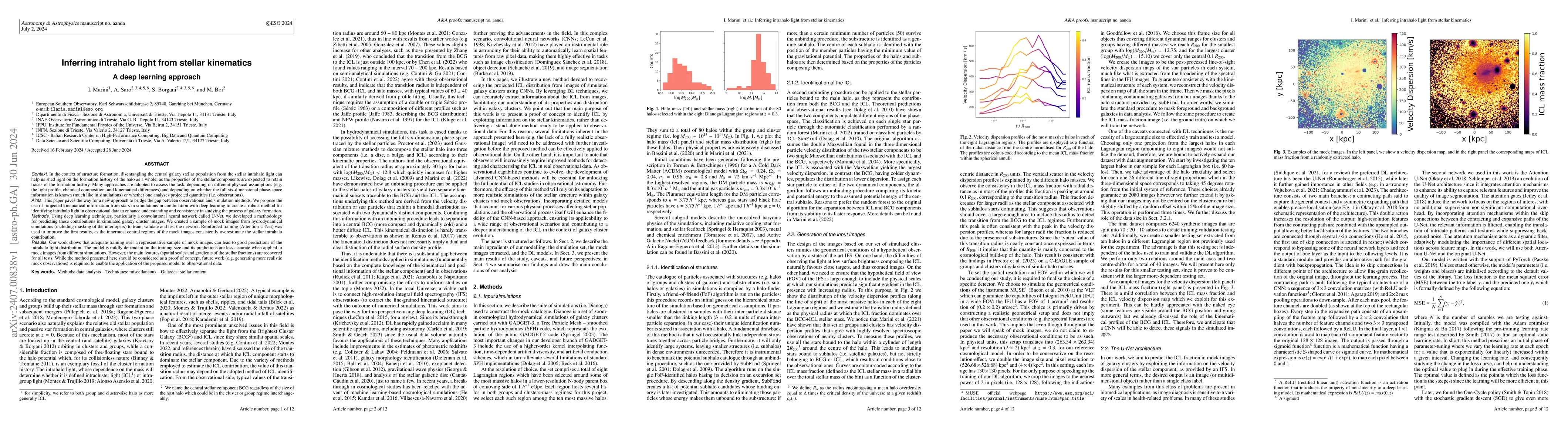 Thumbnail for Inferring intrahalo light from stellar kinematics -- A deep learning
  approach