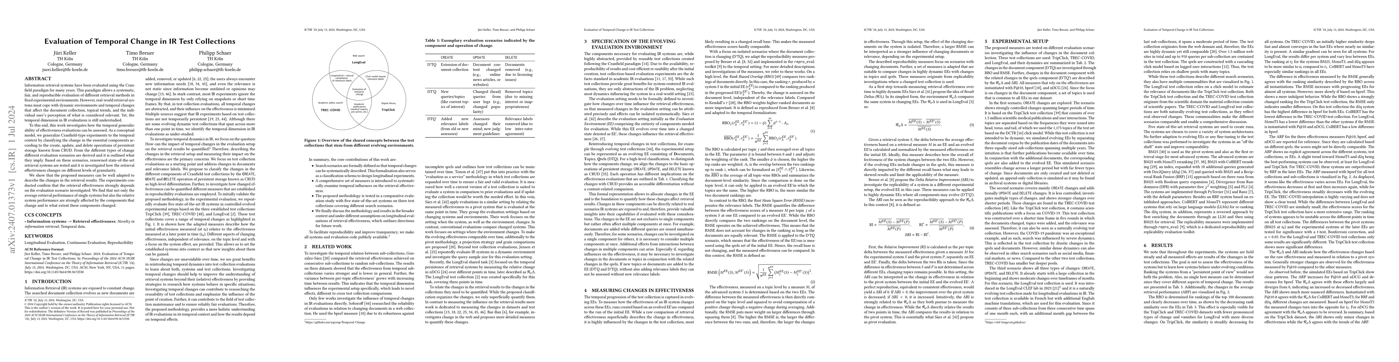 Thumbnail for Evaluation of Temporal Change in IR Test Collections