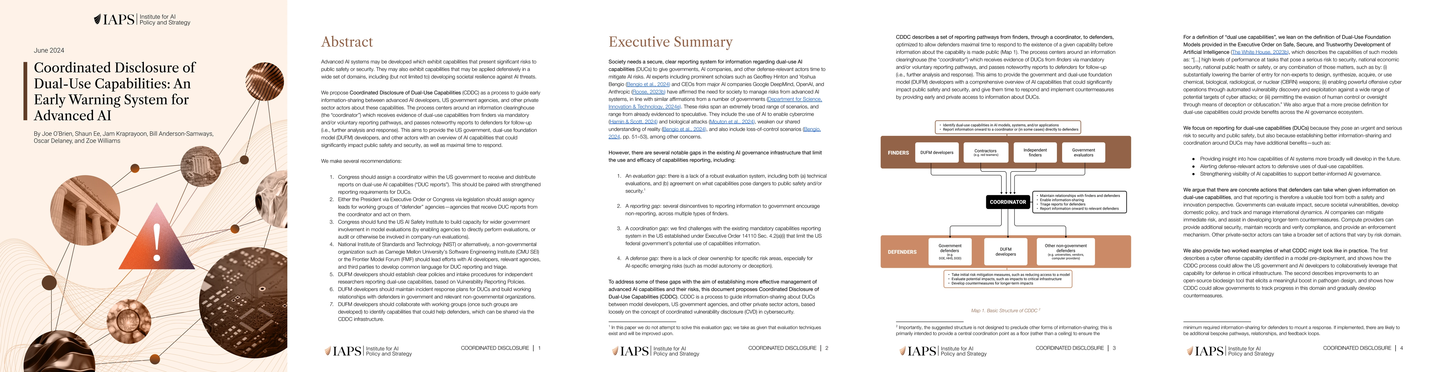 Thumbnail for Coordinated Disclosure of Dual-Use Capabilities: An Early Warning System
  for Advanced AI