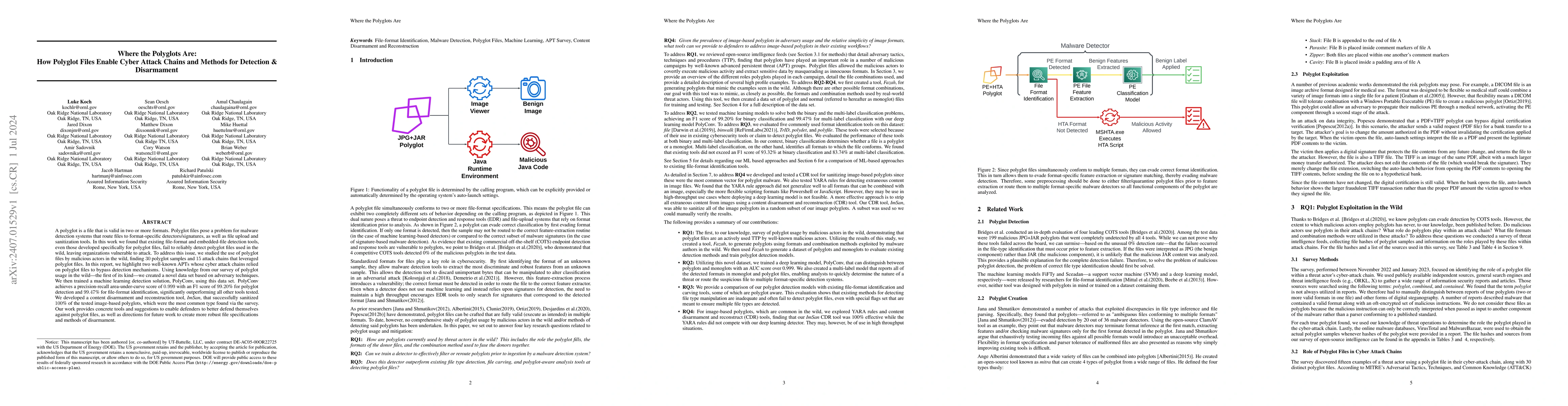Thumbnail for On the Abuse and Detection of Polyglot Files