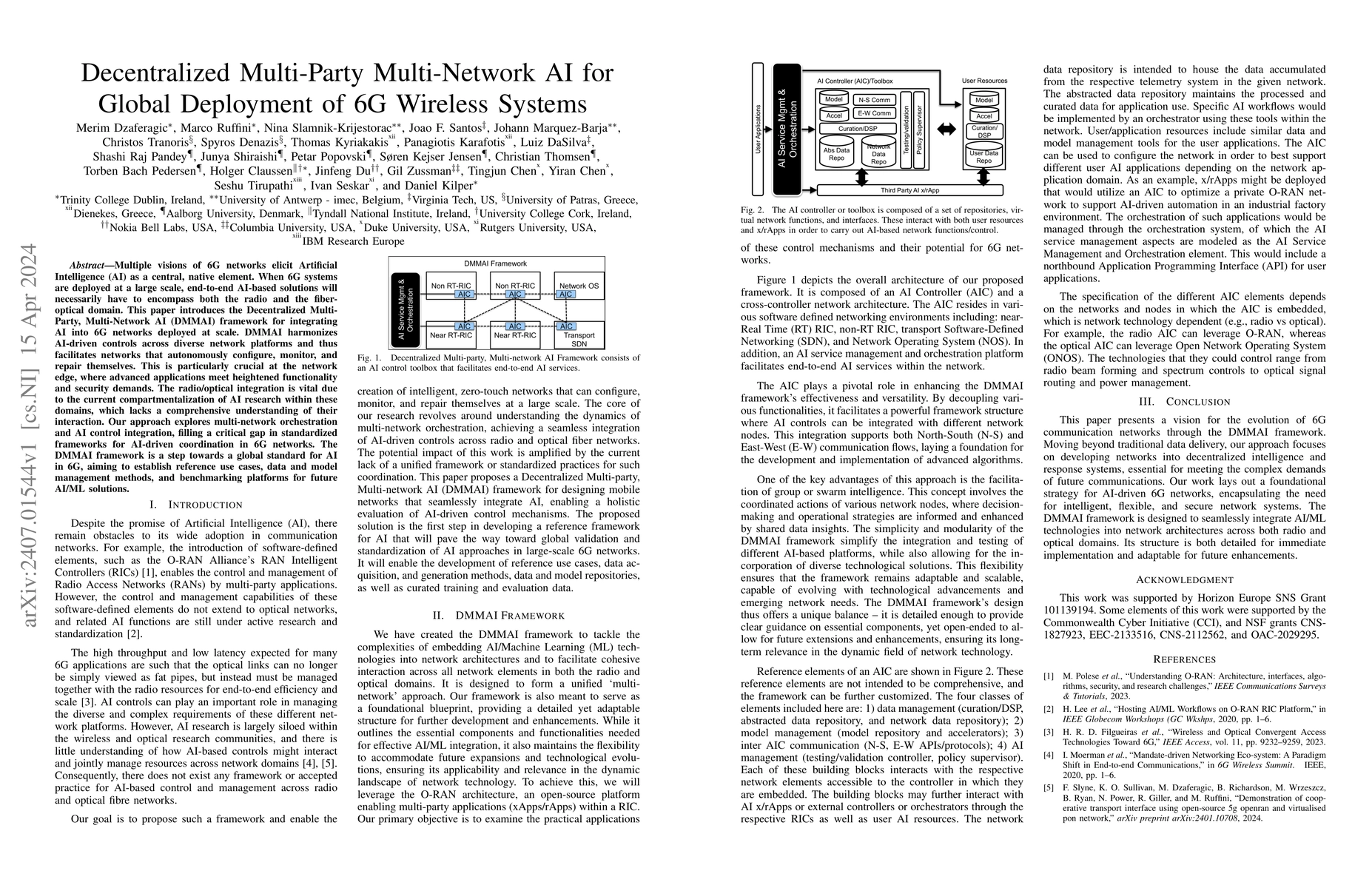 Thumbnail for Decentralized Multi-Party Multi-Network AI for Global Deployment of 6G
  Wireless Systems