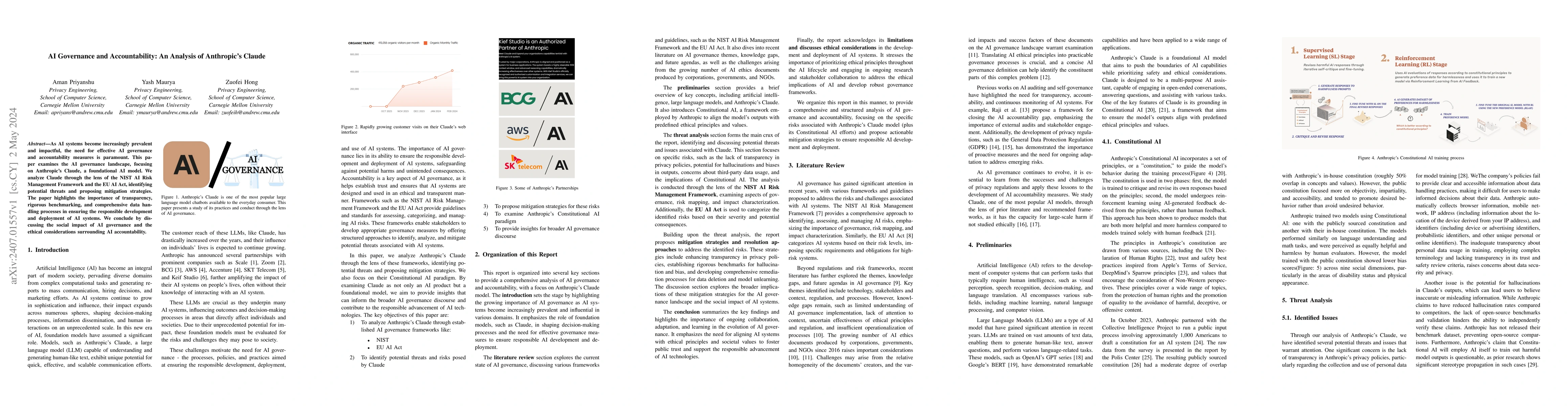 Thumbnail for AI Governance and Accountability: An Analysis of Anthropic's Claude