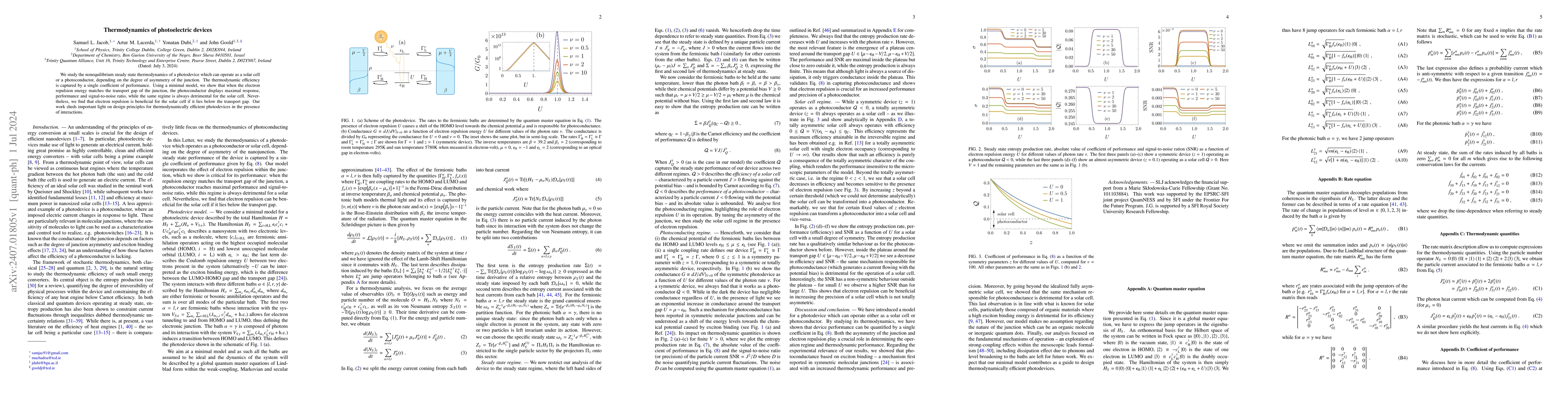 Thumbnail for Thermodynamics of photoelectric devices