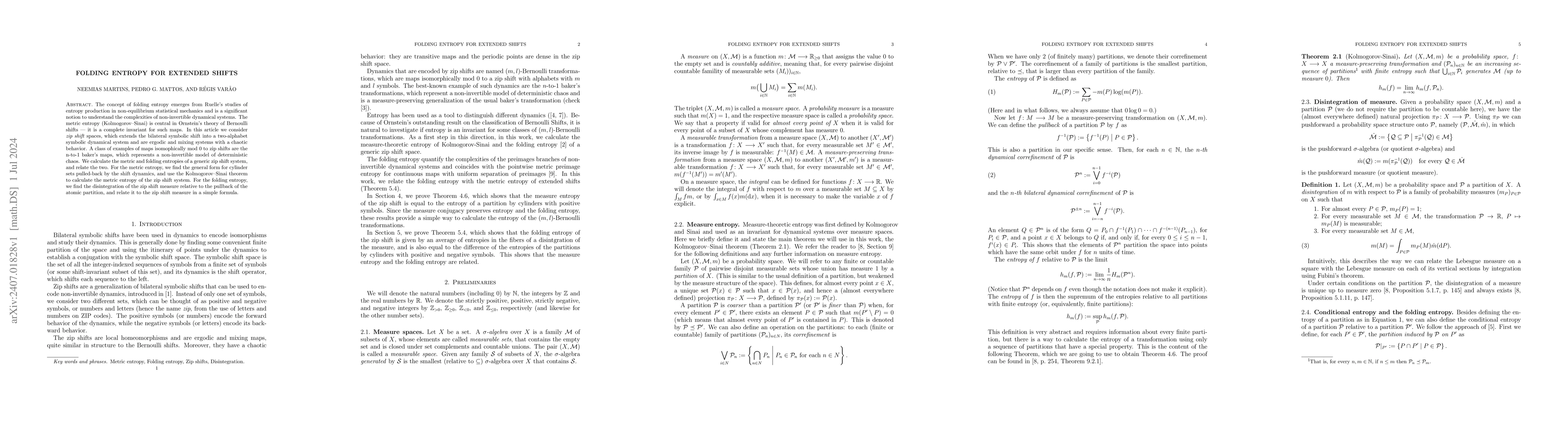 Thumbnail for Folding Entropy for Extended Shifts